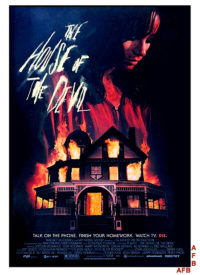 The House of the Devil affiche américaine officielle
