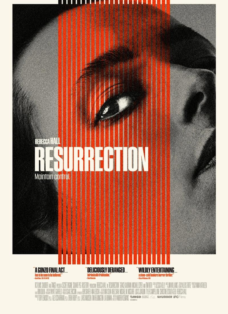 Resurrection fil 2022 Affiche américaine