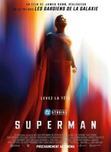 Affiche du film Superman sorti en 2025