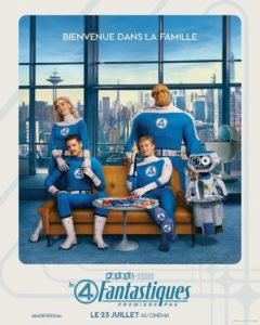 Affiche du film Les 4 Fantastiques sorti en 2025