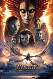 Affiche du film Avatar De feu et de cendres sortie en 2025