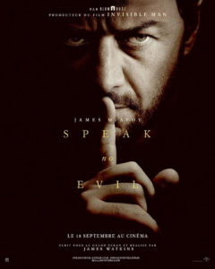 Affiche du film Speak no Evil sortie en 2024